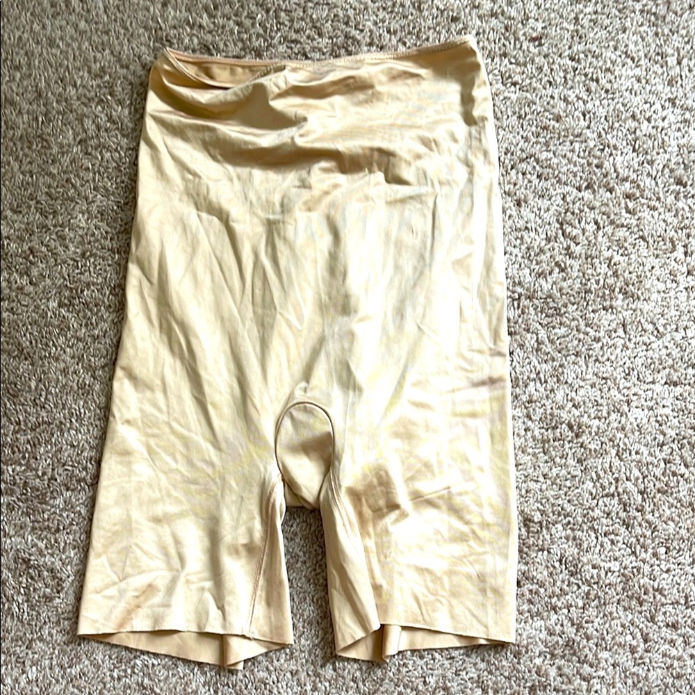 Spanx high waist Beige Shapewear Shorts